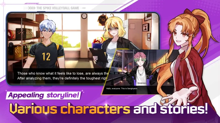 The Spike MOD APK v5.6.327 (All Characters Unlocked) 4